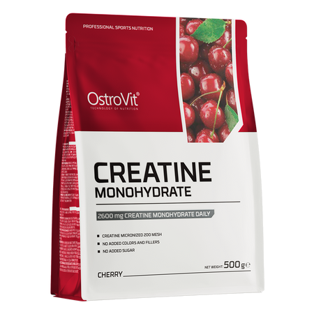 Creatina monihidrata OstroVit cu aroma 300/500g