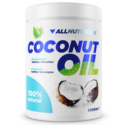 Ulei rafinat de nuca de cocos - 1000ml - ALLNUTRITION
