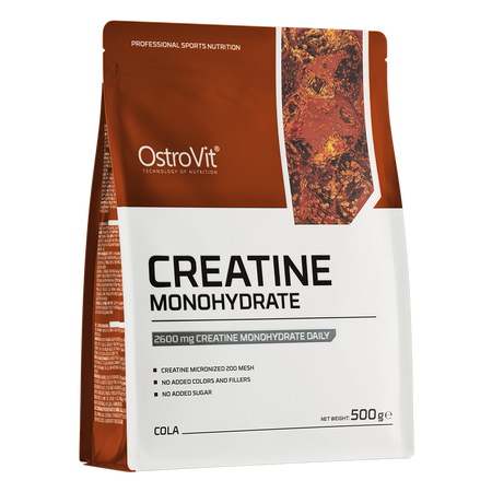 Creatina monihidrata OstroVit cu aroma 300/500g