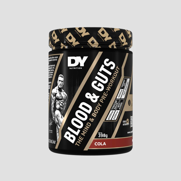 Blood & Guts - Preworkout DY Nutrition 20/40 serviri, 380g