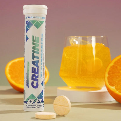 Tablete efervescente de creatina - ALLNUTRITION - 20 tabs.