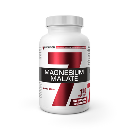 Magneziu Malat - 120 capsule vegane - 7Nutrition