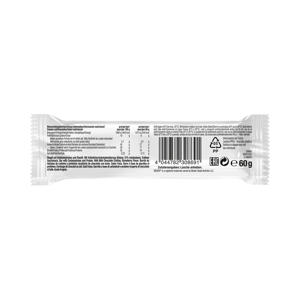 Baton proteic - 32% Weider - 60g