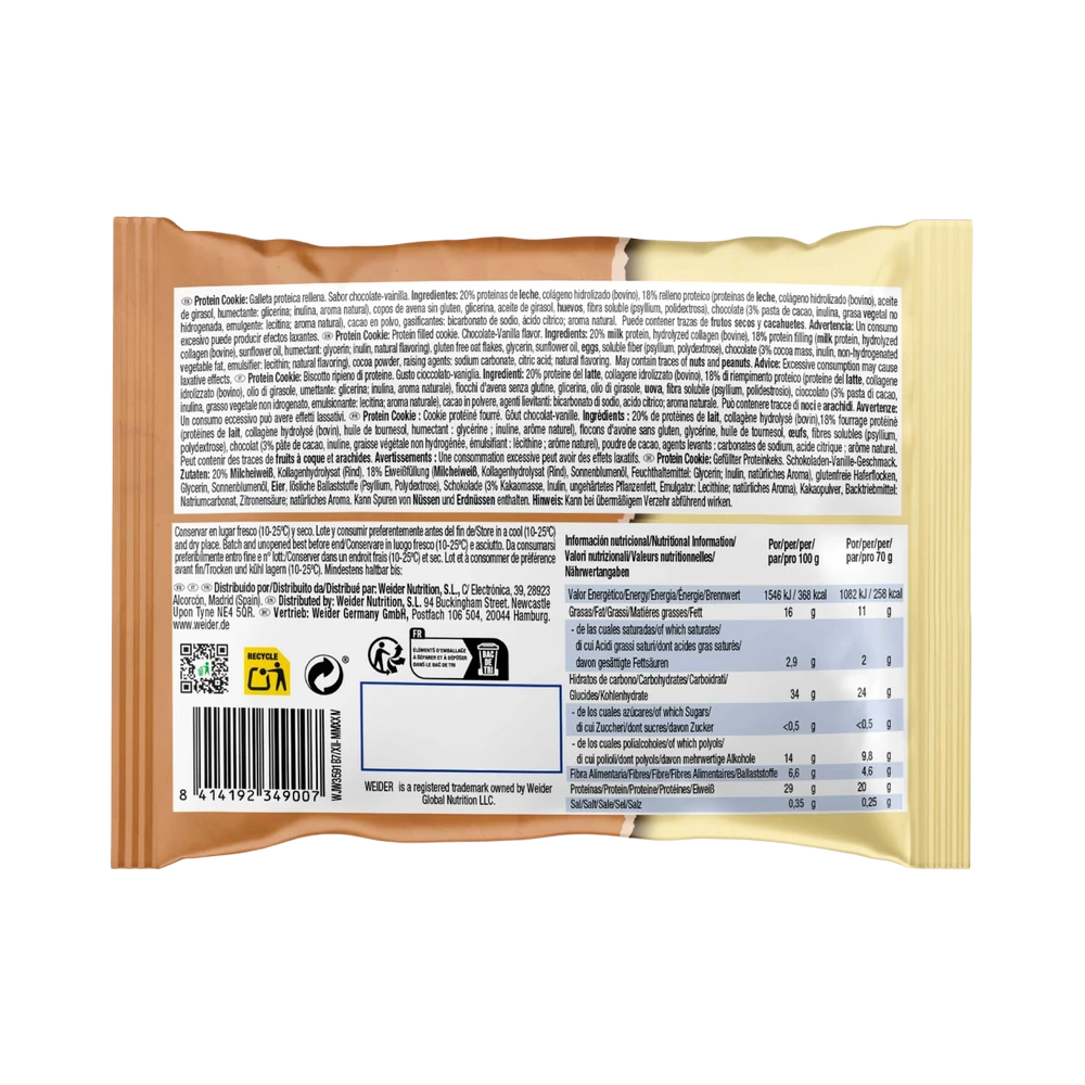 Biscuite cu umplutura - Filled Protein Cookie 70 g