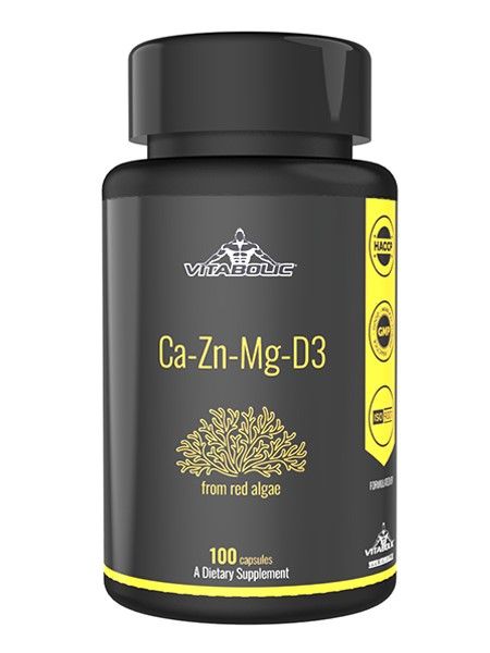 Ca-Zn-Mg-D3 100caps Vitabolic
