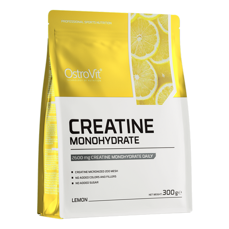 Creatina monihidrata OstroVit cu aroma 300/500g