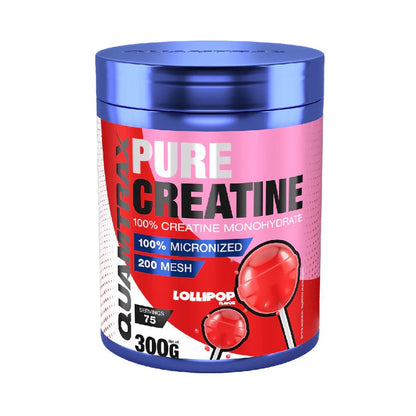 100% Creatina Monohidrată 300g (100 serviri) - Quamtrax