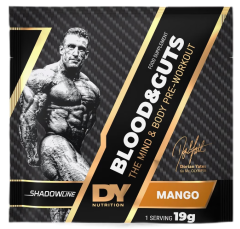 Blood & Guts Pre-Workout - Plic 19g - DY Nutrition