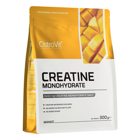 Creatina monihidrata OstroVit cu aroma 300/500g