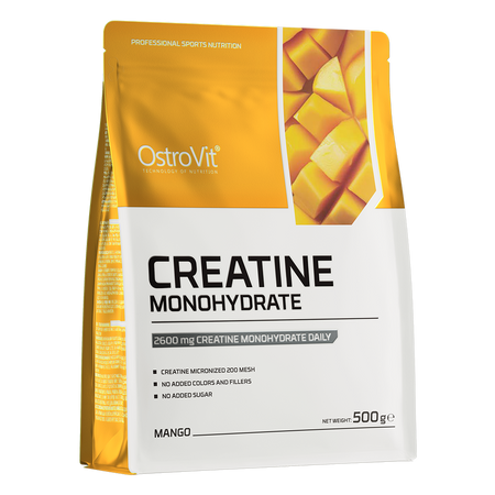 Creatina monihidrata OstroVit cu aroma 300/500g