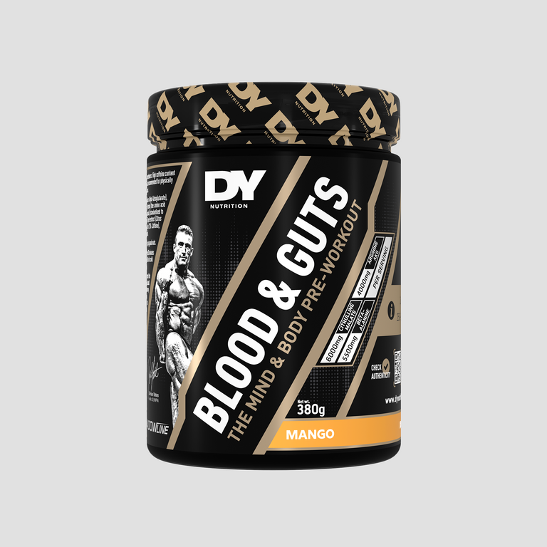Blood & Guts - Preworkout DY Nutrition 20/40 serviri, 380g