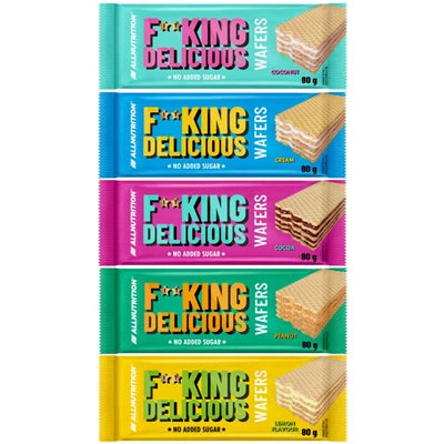 ALLNUTRITION - Fitking Delicious Wafers - 80 g