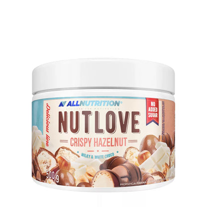 Crema de ciocolata cu alune NUTLOVE - 500g - ALLNUTRITION
