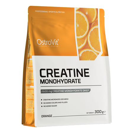 Creatina monihidrata OstroVit cu aroma 300/500g