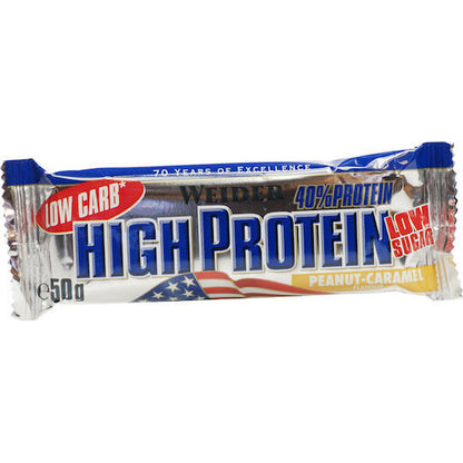 High protein bar 40% proteine 50g - Weider