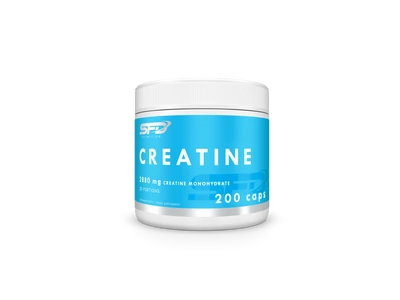 Creatina monohidrata - 200 capsule - SFD NUTRITION