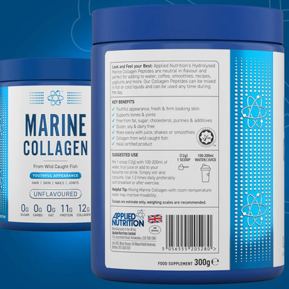 Colagen marin 300 g - 25 serviri - fara aroma - Applied Nutrition