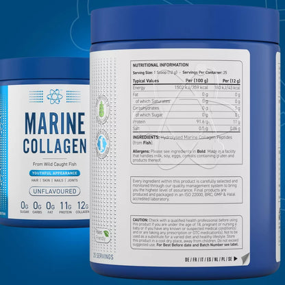 Colagen marin 300 g - 25 serviri - fara aroma - Applied Nutrition
