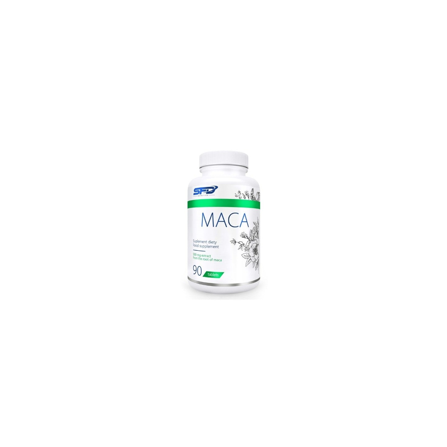 MACA 500mg - 90 tablete - SFD NUTRITION