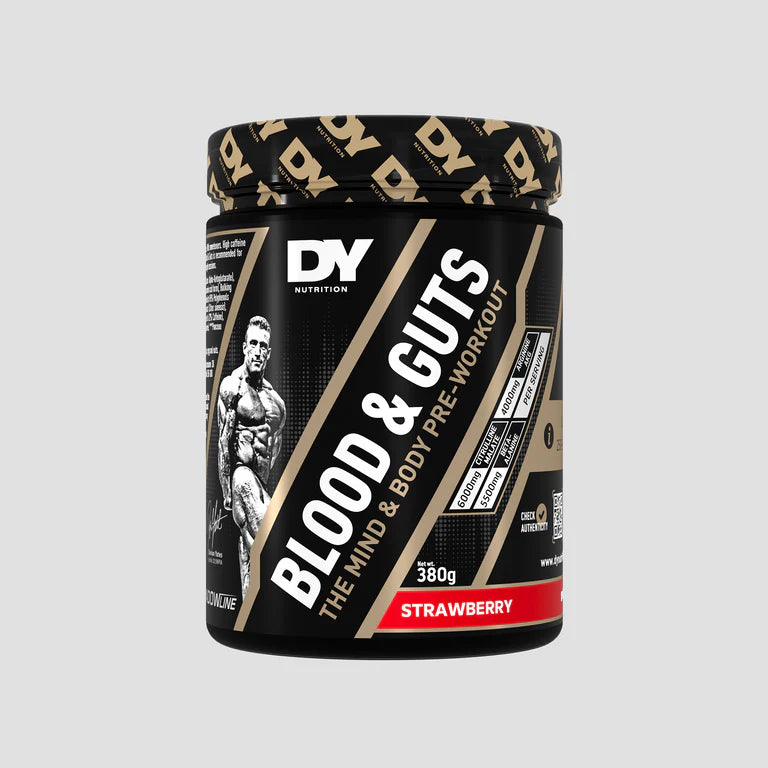 Blood & Guts - Preworkout DY Nutrition 20/40 serviri, 380g